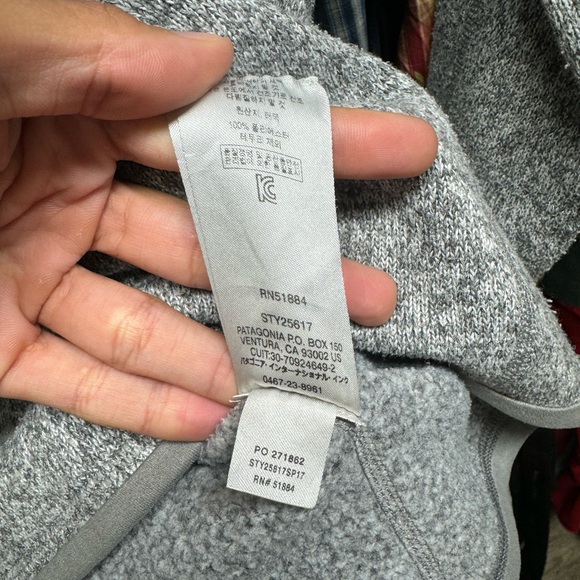 Patagonia Better Sweater 1/4-Zip Fleece, Women's (Grey) - Picture 5 of 6